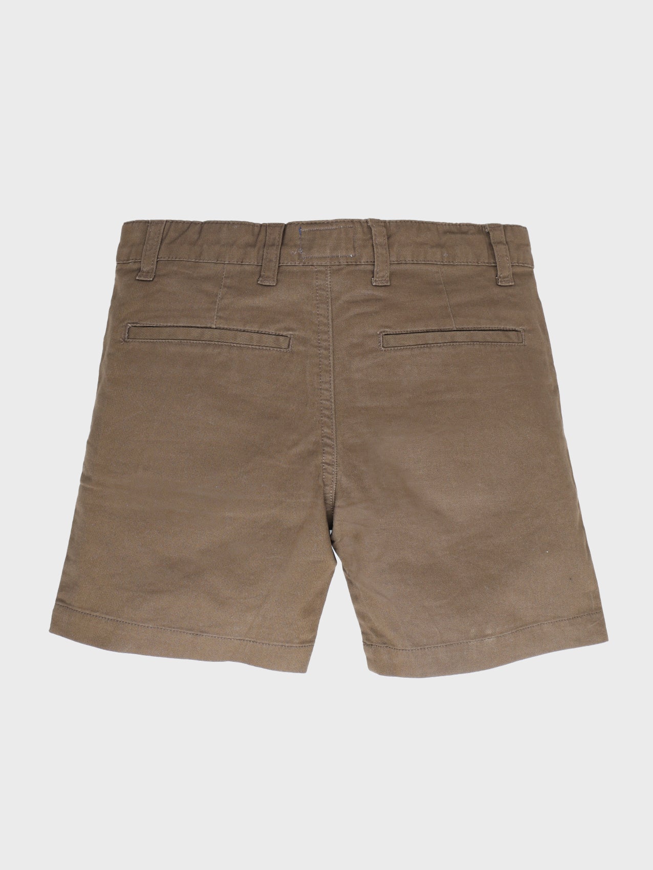 Boys Formal Solid Shorts With Badges