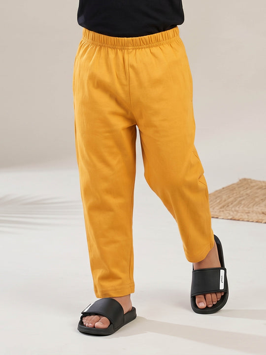Kiddopanti Boys Solid Pyjama Pant With Single Pocket