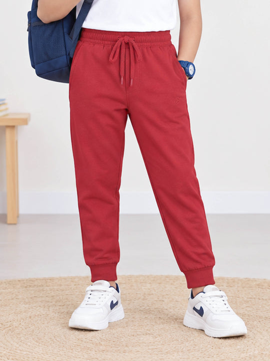 Kiddopanti Cotton Solid Track Pant