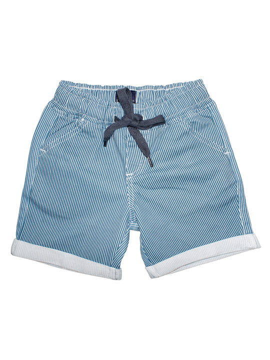 Boys Pull On Shorts with Roll up hem