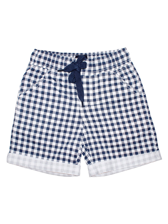 Boys Pull On Shorts with Roll up hem