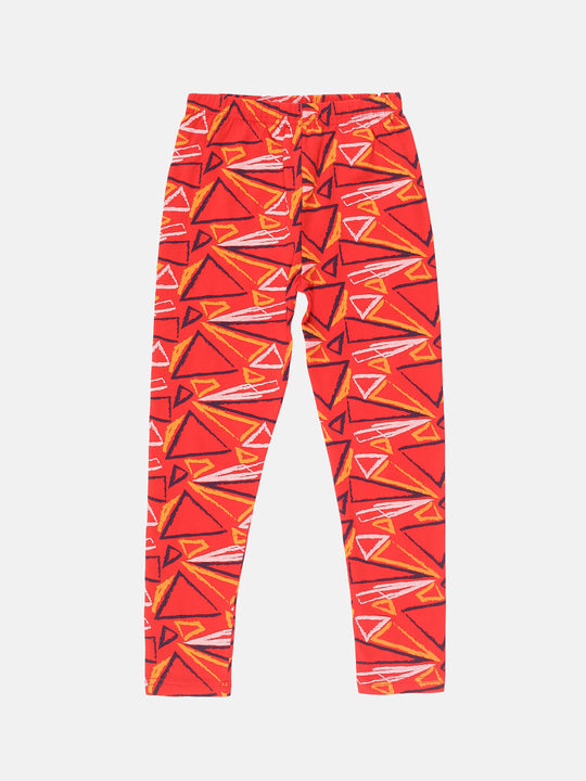 Girls AOP Printed Legging