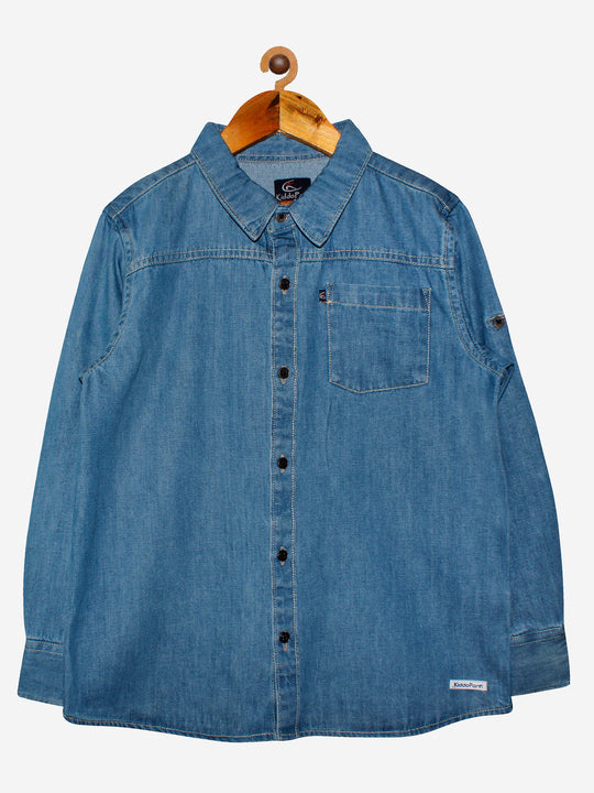 Boys Full Sleeve Denim Shirt