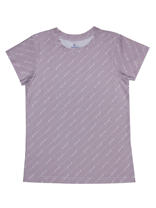 Girls Round Neck Half SleeveTee