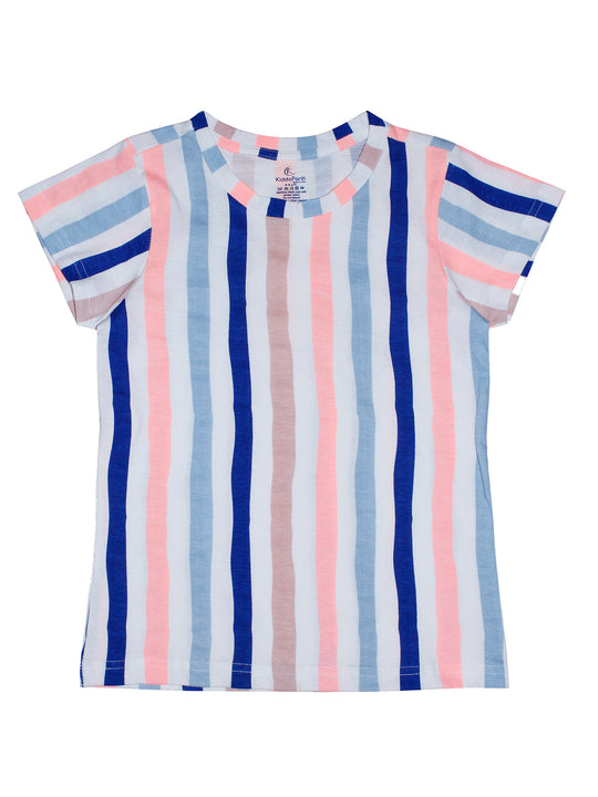 Girls Round Neck Half SleeveTee