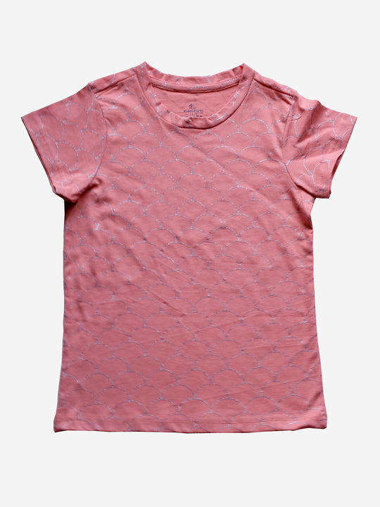 Girls Round Neck Half SleeveTee