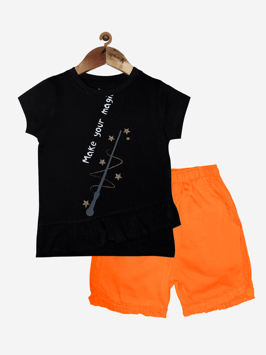 Girls T-shirt & Shorts Set