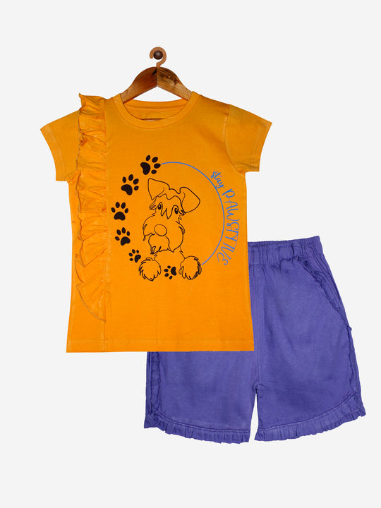 Girls T-shirt & Shorts Set