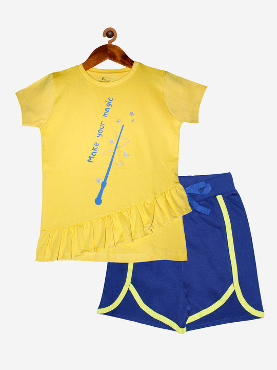 Girls T-shirt & Shorts Set