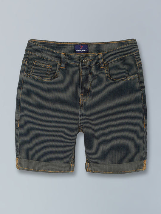 Boys Fashion Denim Rollup Shorts