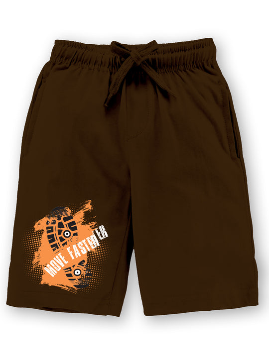 Boys Printed Knit Shorts