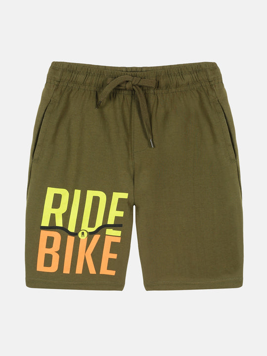 Boys Printed Knit Shorts