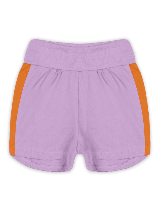 Girls Cut & Sew Side Panel Hot Shorts