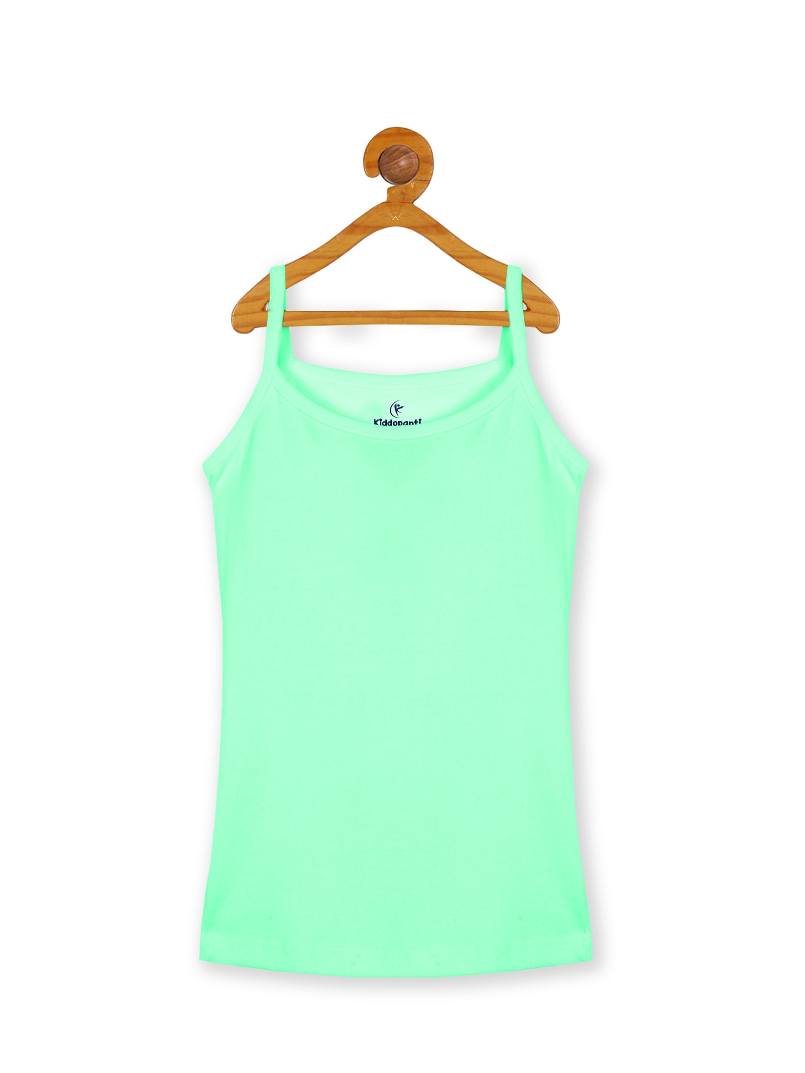 Kiddopanti Girls Solid Camisoles Pack of 3
