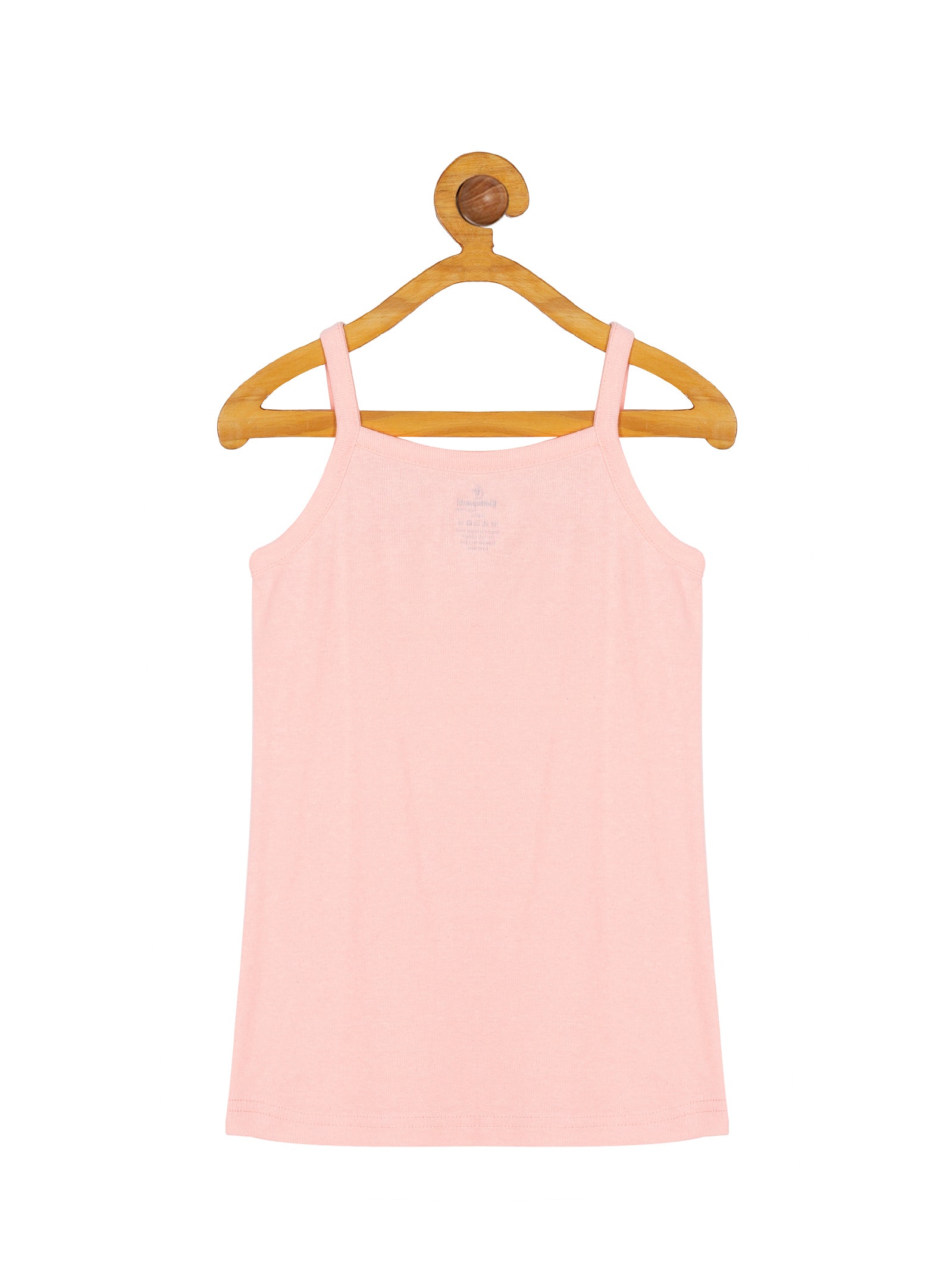 Kiddopanti Girls Solid Camisoles Pack of 3